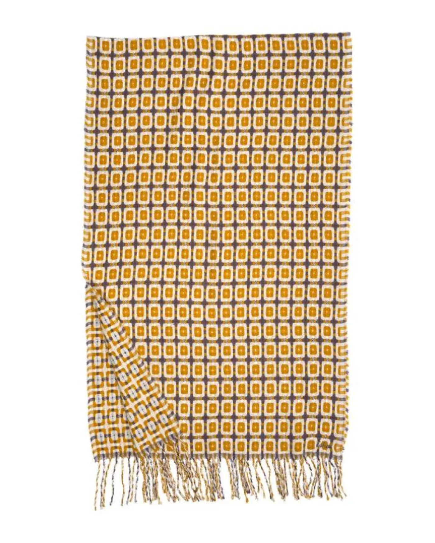 Echo Basket Weave Wrap Scarf MARIGOLD Clearance