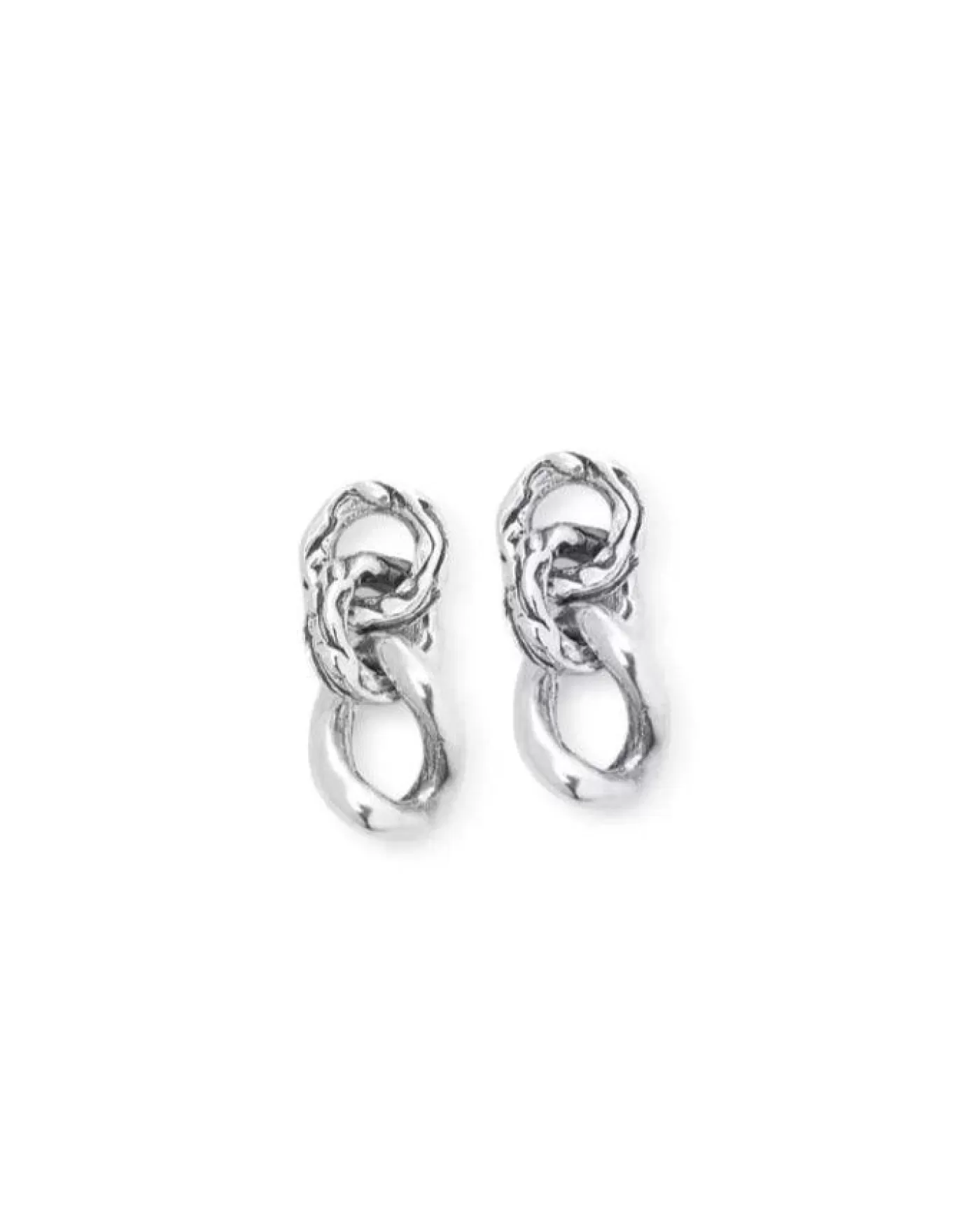 Bloodline Design Moderna Stud Earrings SterlingSilver Flash Sale