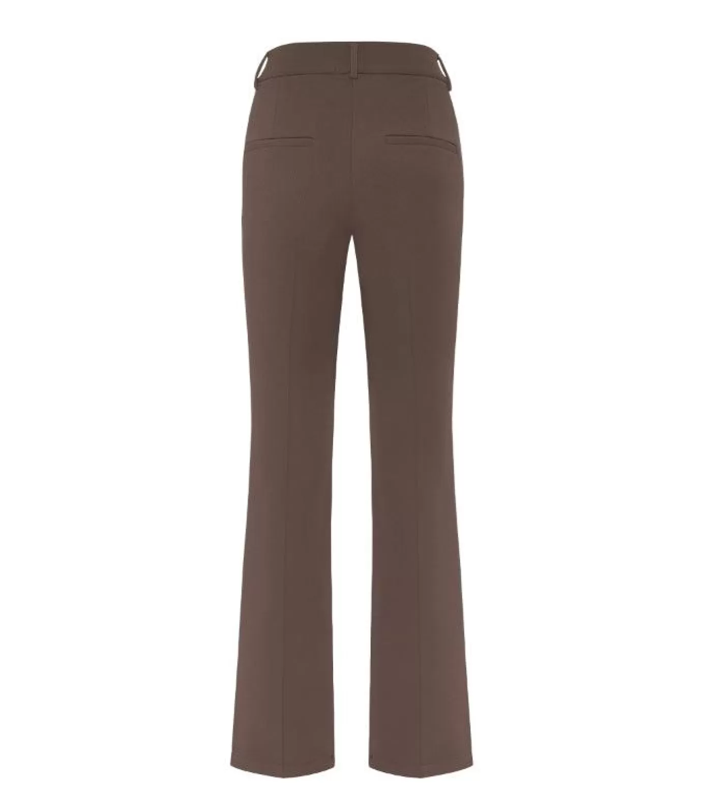 Cambio Francoise Pull On Flare Pant TAUPECHOCOLATE Shop