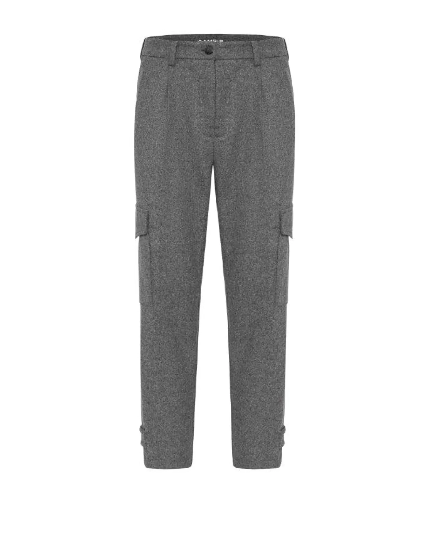 Cambio Koko Cargo Pants 078-ASHGREYMELANGE Flash Sale