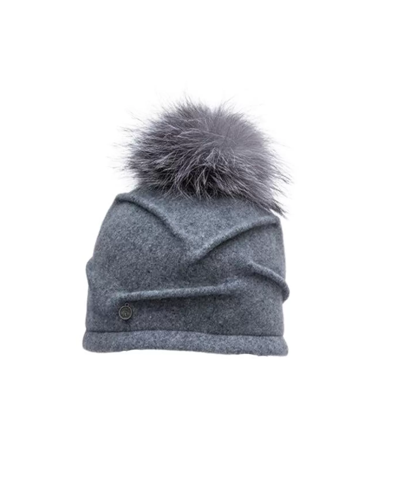 Canadian Hat Clareta Wool Beanie Fur Pom Fashion