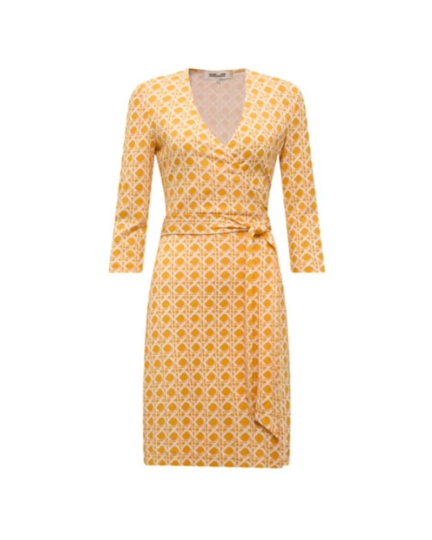 Diane Von Furstenberg Julian Two Dress VINTAGECANESMMARIGOLD Sale
