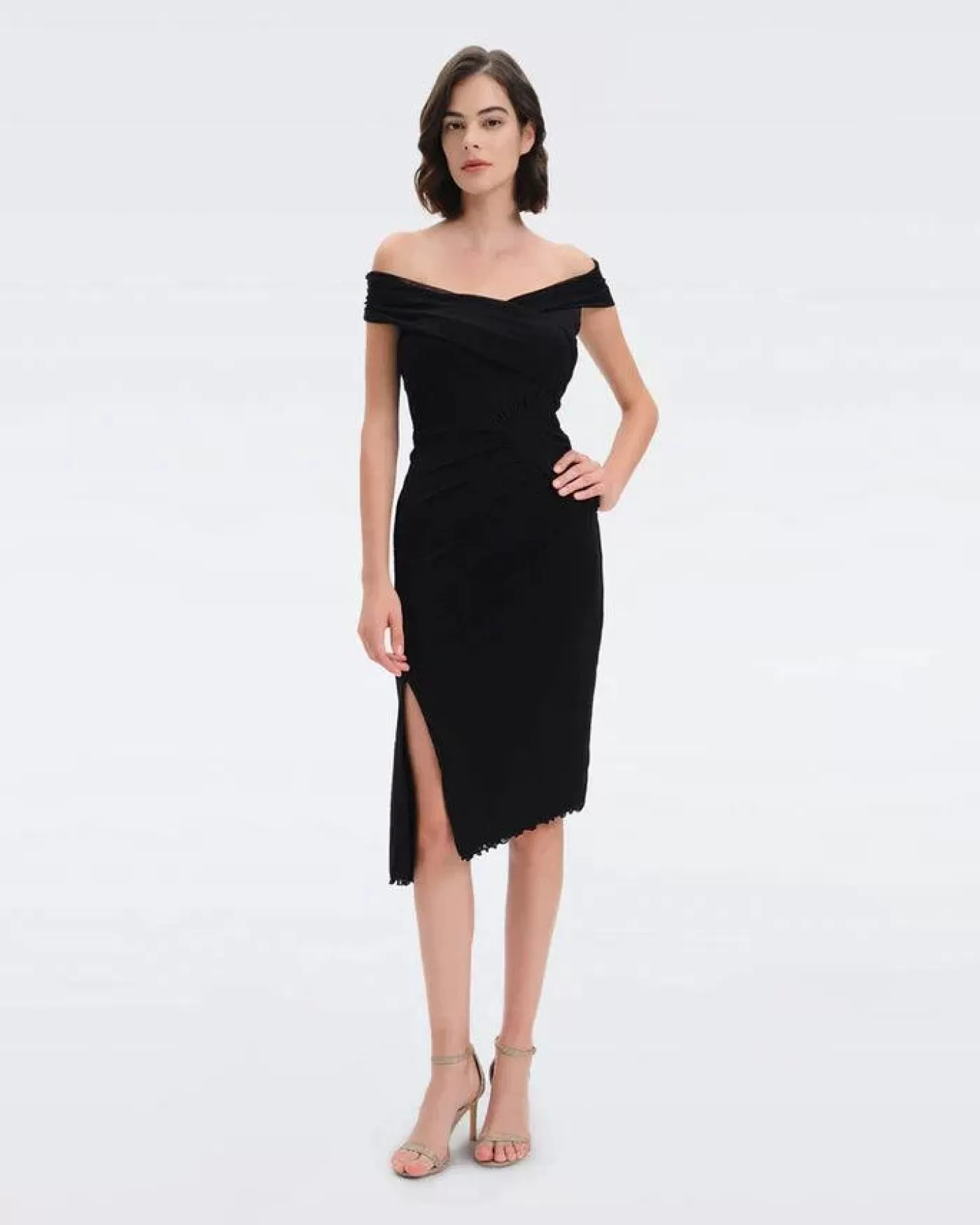 Diane Von Furstenberg Lovinia Dress Black Sale