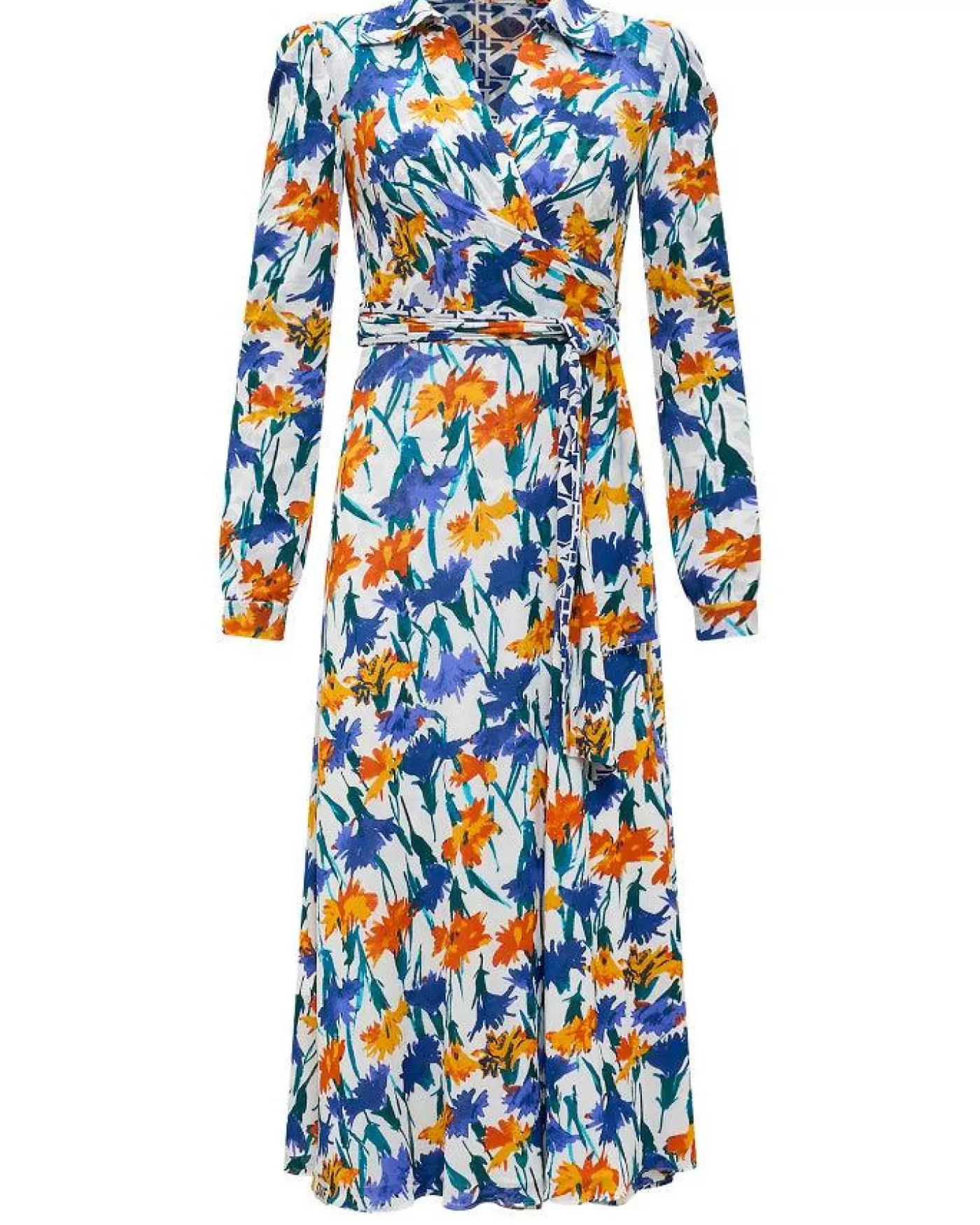 Diane Von Furstenberg Phoenix Reversible Dress DIANTHUSIVORY/VINTAGECANEMIDNIGHT Cheap