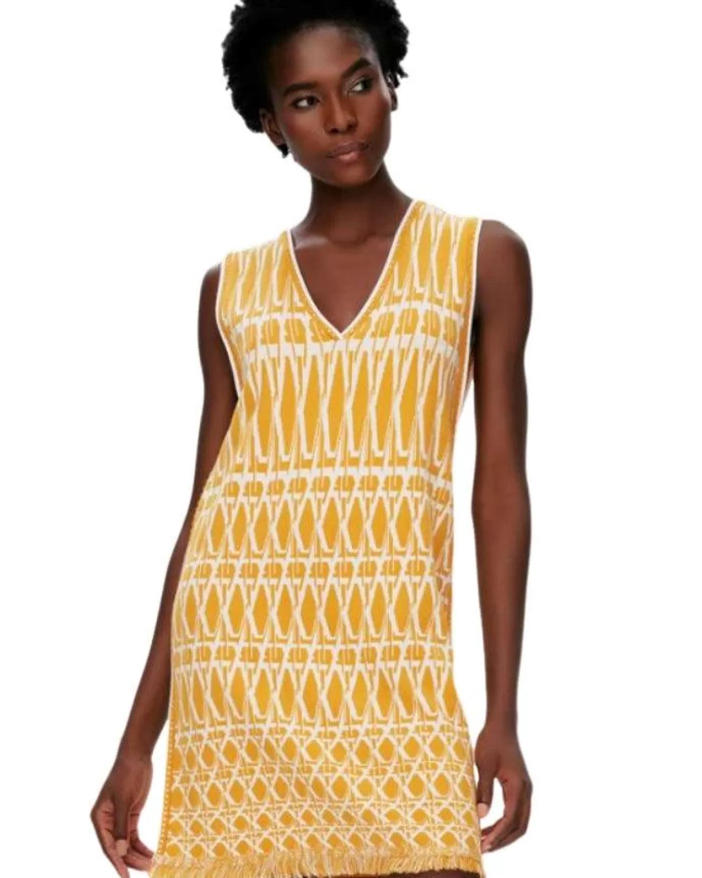 Diane Von Furstenberg Reilly Dress VINTAGECANELGMARIGOLD Hot