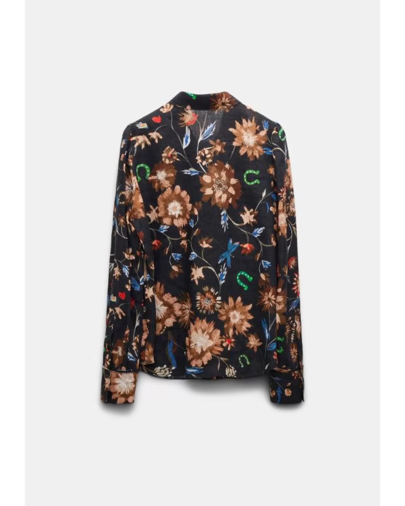 Dorothee Schumacher Floral Ease I Blouse DARKMIX Cheap