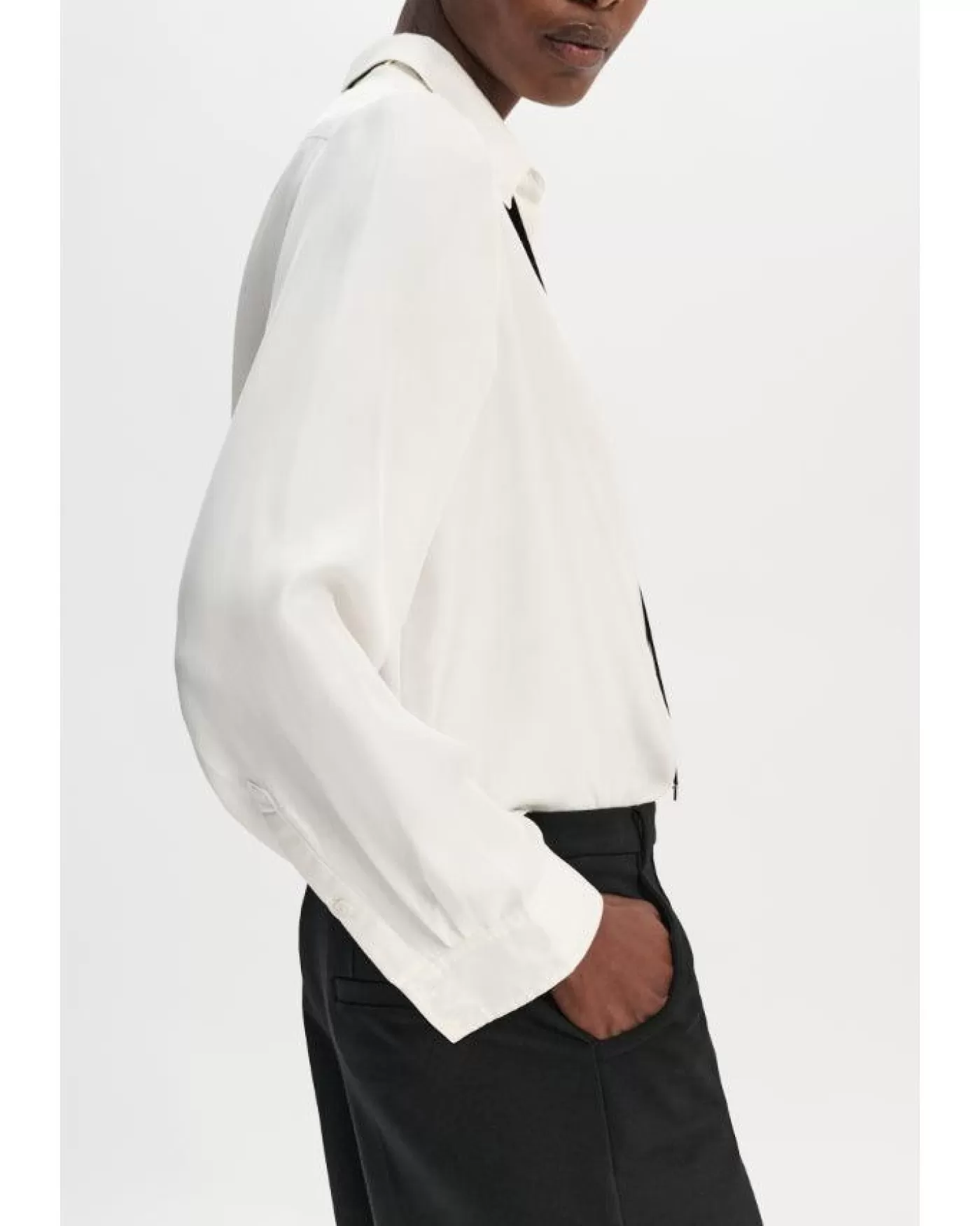 Dorothee Schumacher Sensual Coolness Blouse CamelliaWhite Best Sale