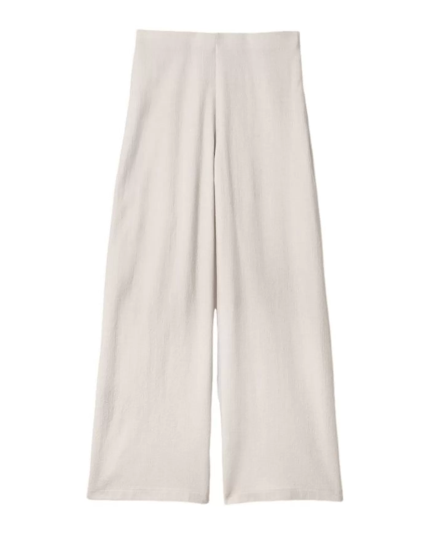 Eileen Fisher Felted Wool Jersey Wide Leg Pant Dove Online