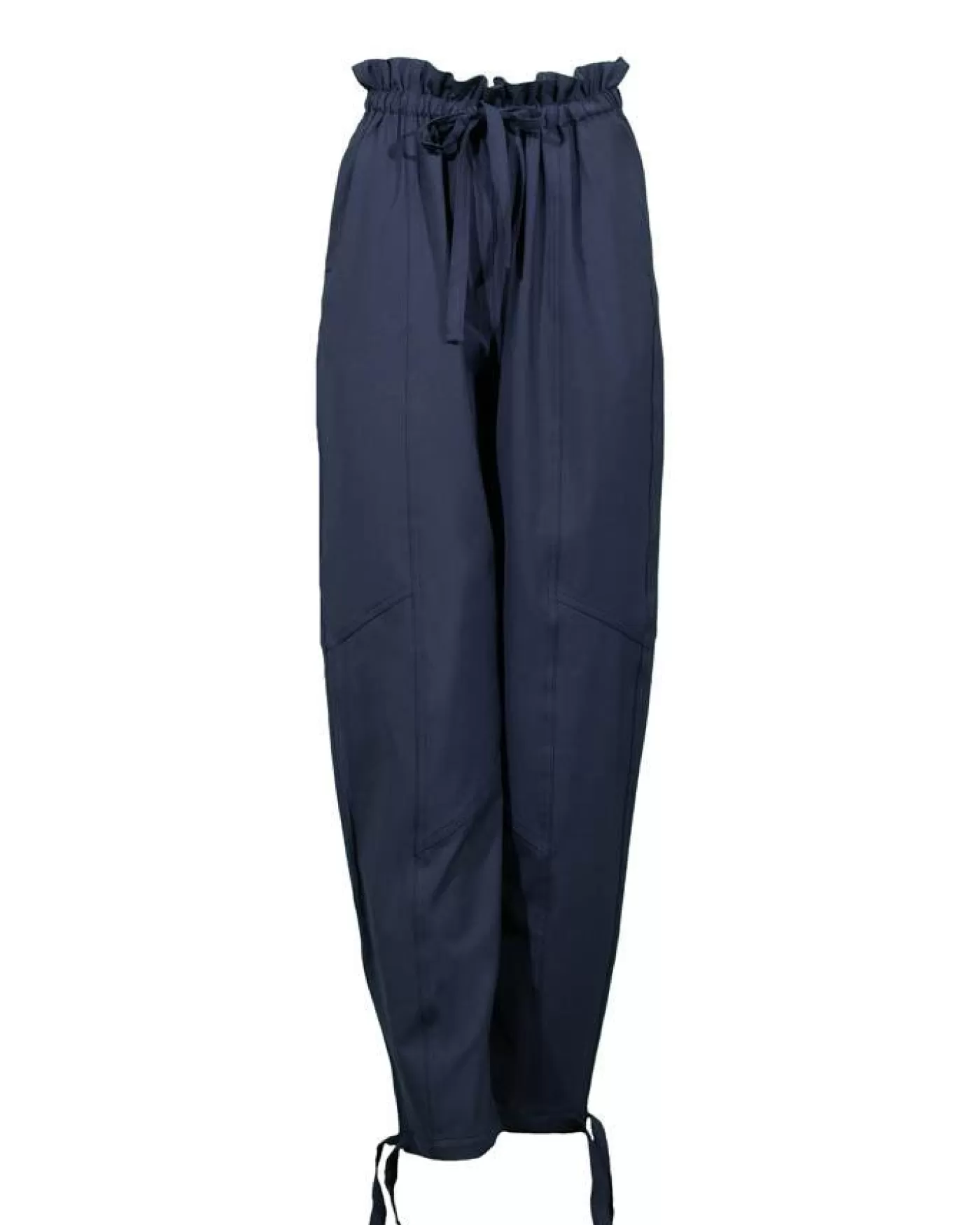 Ganni Elasticated Waist Pants SKYCAPTAIN Cheap