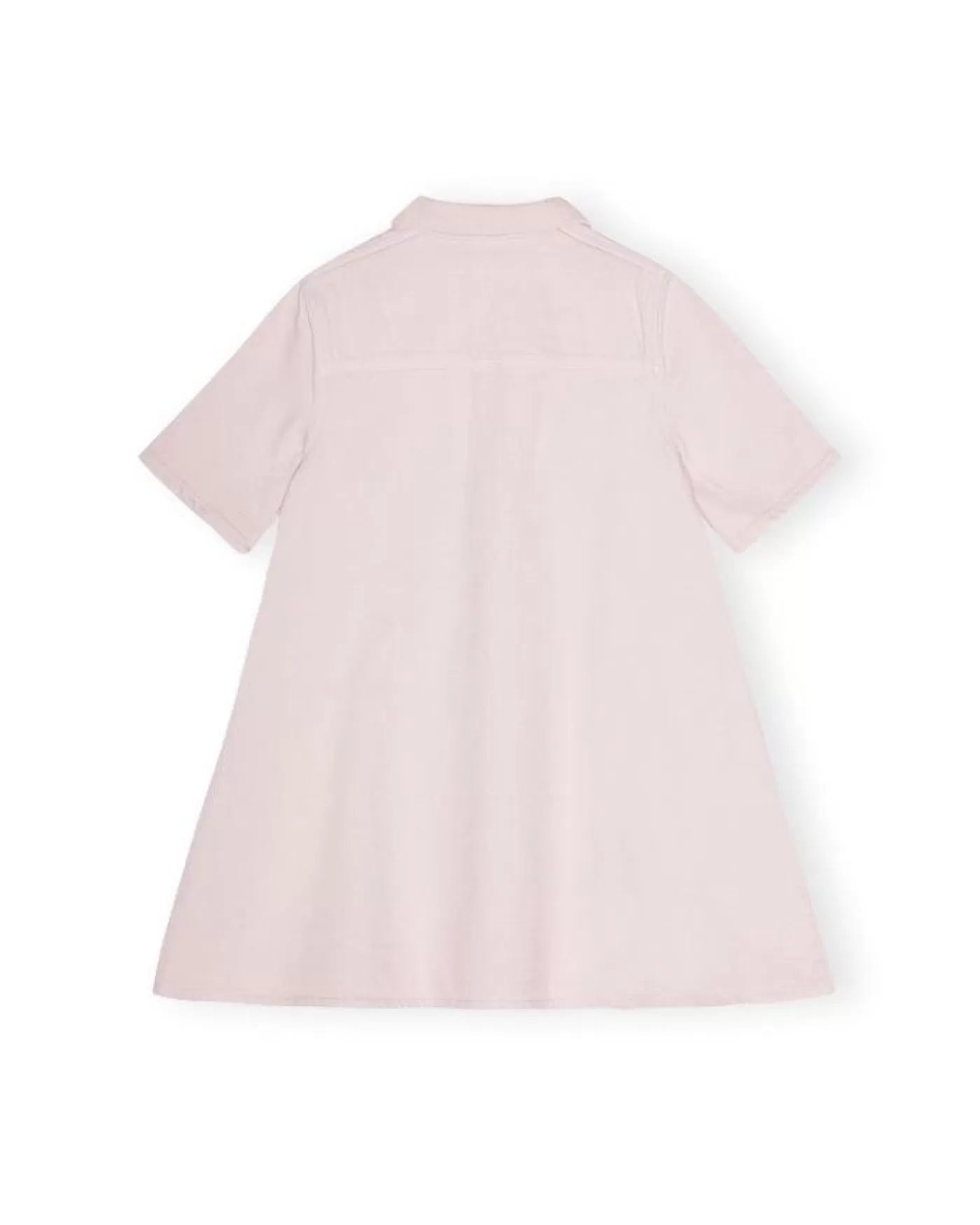 Ganni Heavy Denim Mini Dress MAUVECHALK Best Sale