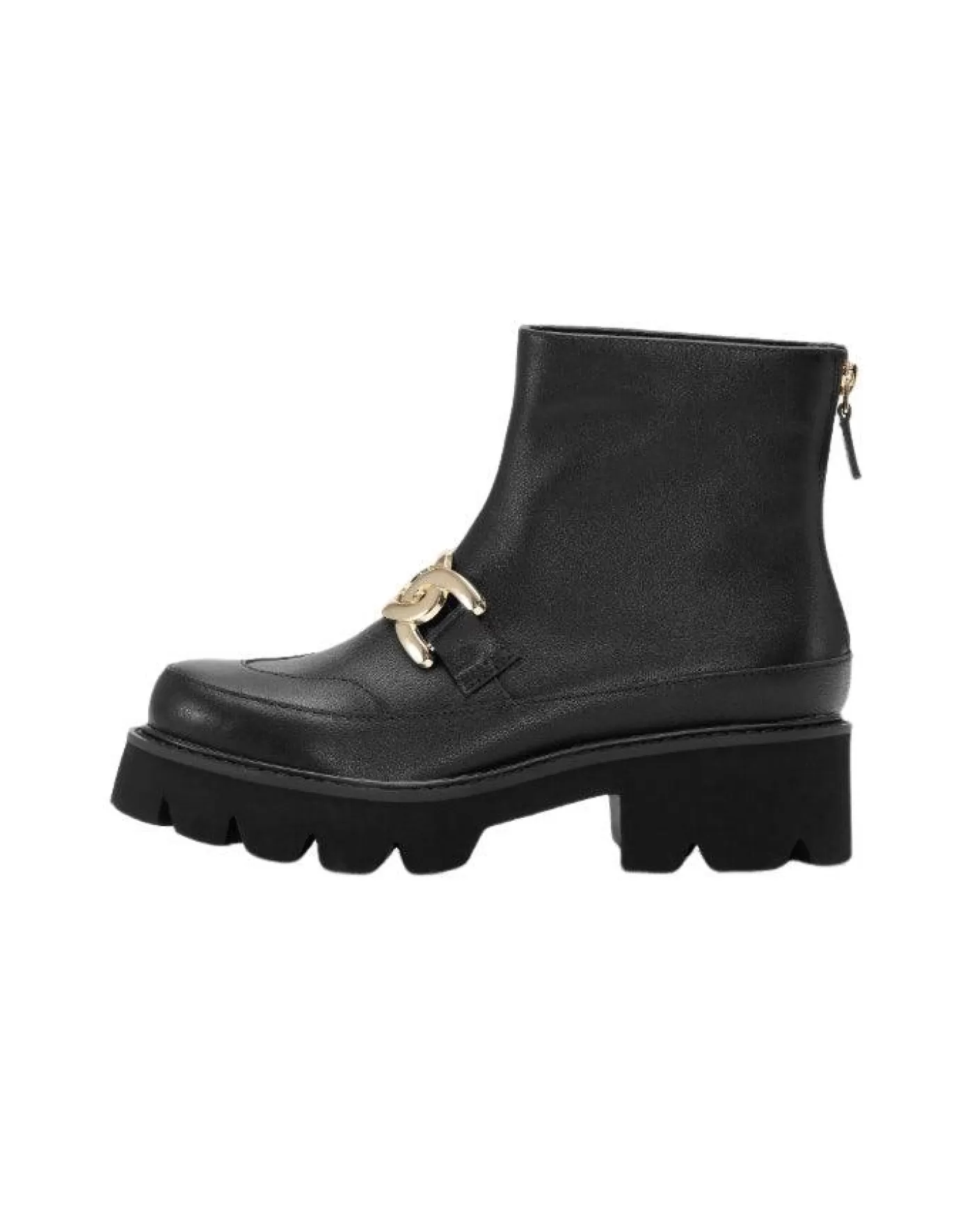 Ilse Jacobsen Miley Buckle Ankle Boot Black Clearance