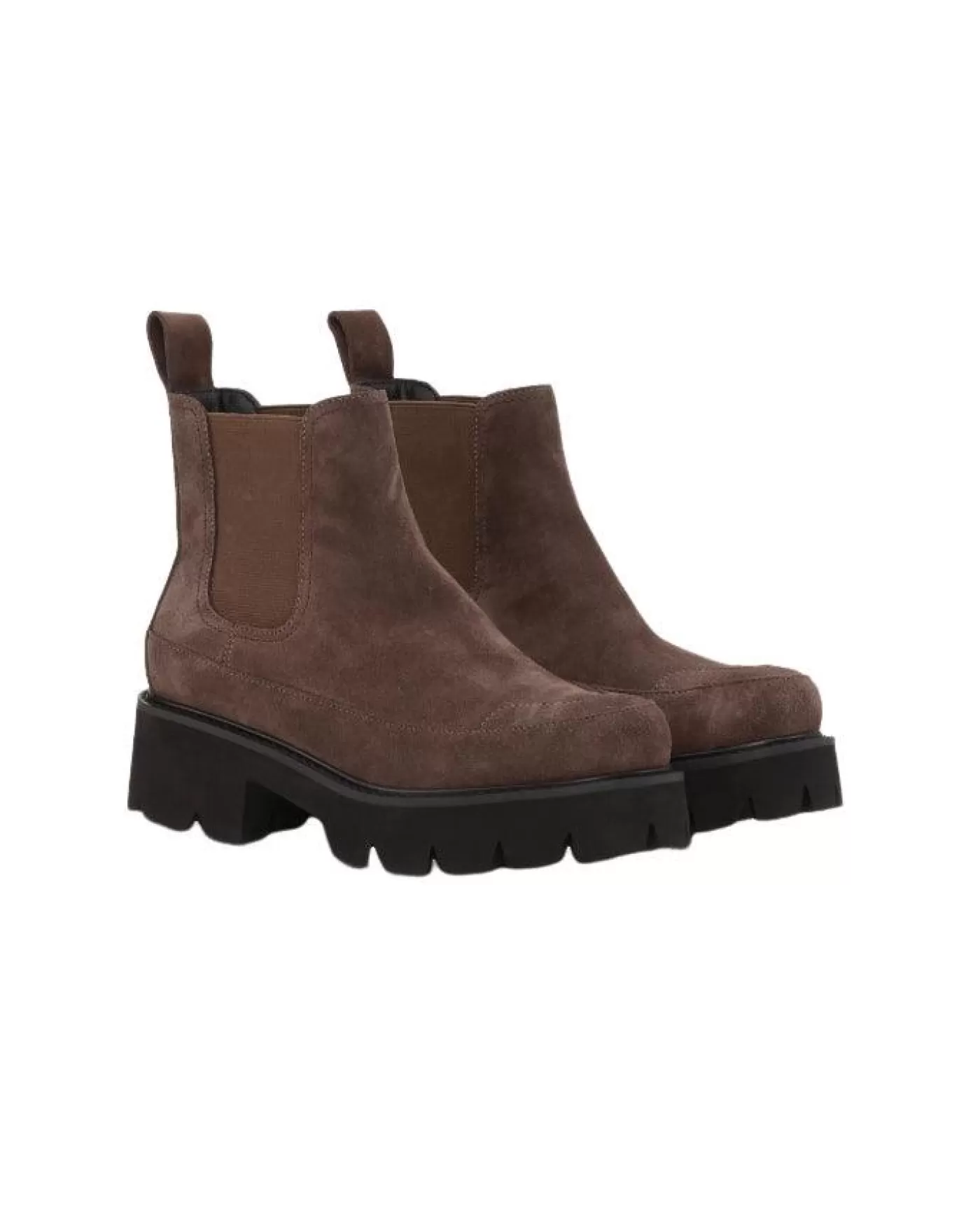 Ilse Jacobsen Miley Suede Ankle Boot CHOCOLATEBROWN Shop