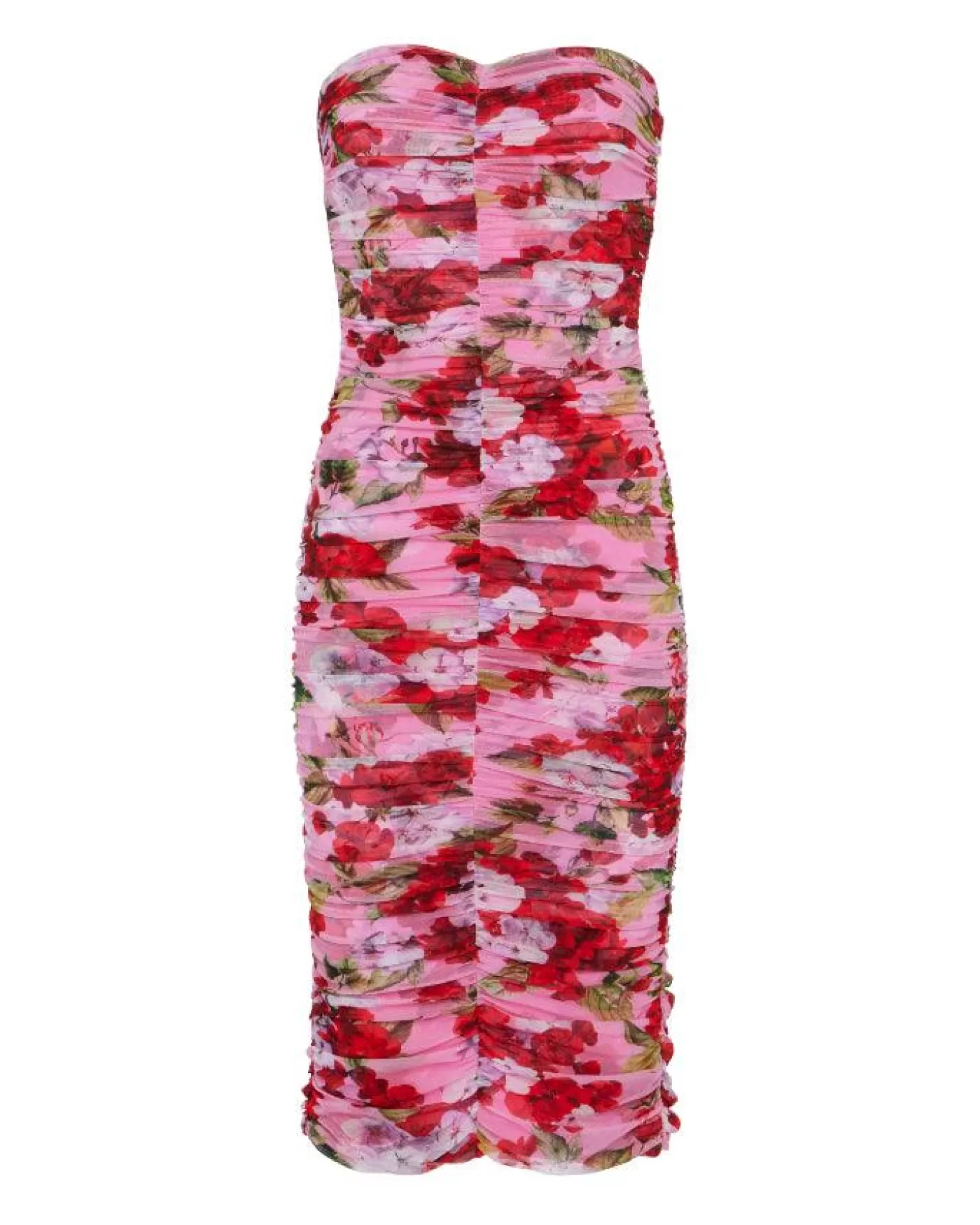 L'Agence Caprice Midi Dress COTTONCANDYMULTIHYDRANGEA Shop