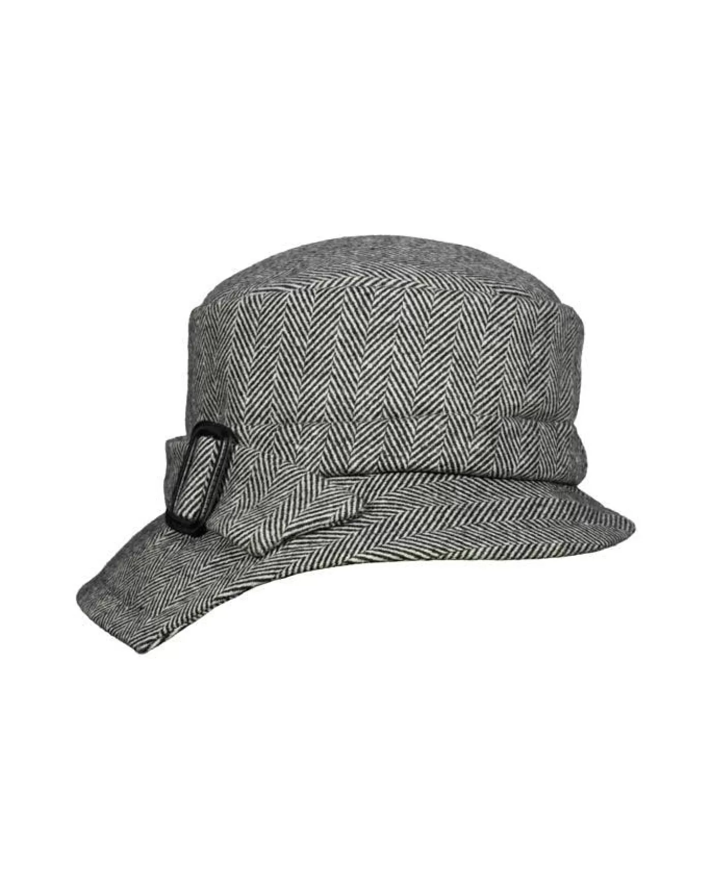 Lillie and Cohoe Grace Vintage Bucket Hat Black/White Online