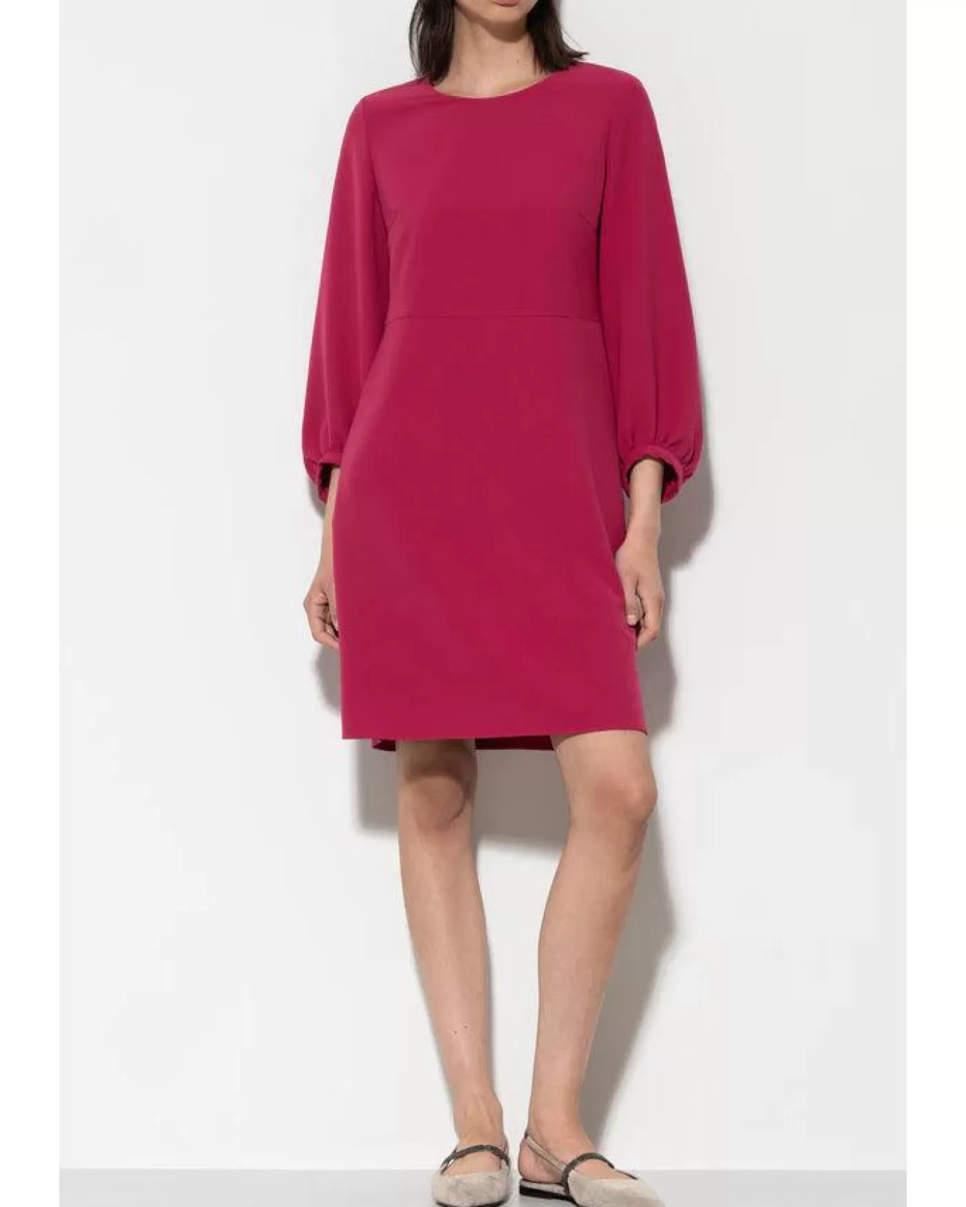 Luisa Cerano 3/4 Sleeve Mini Dress BERRYPINK Clearance