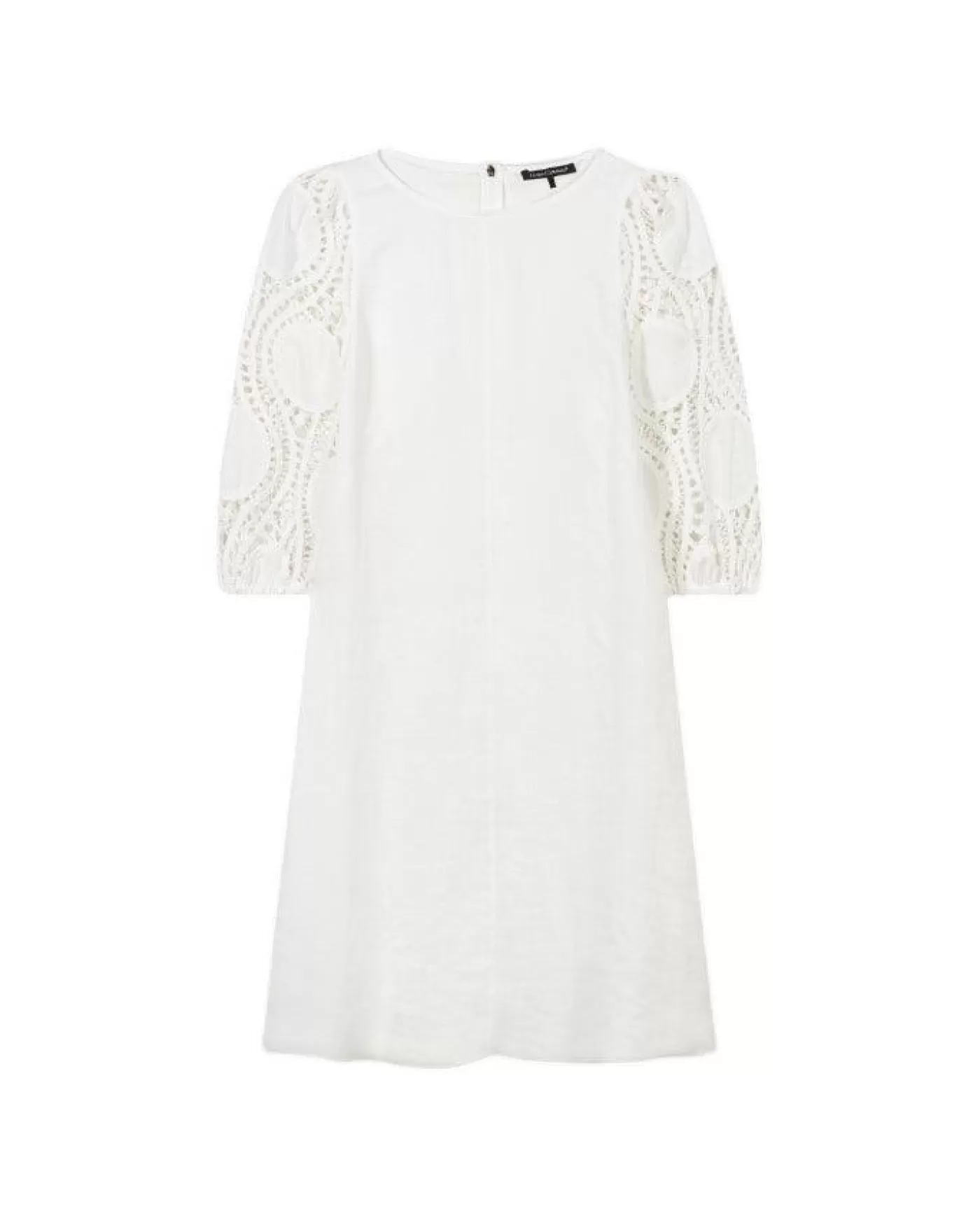 Luisa Cerano Crochet Sleeve Dress OFFWHITE Sale