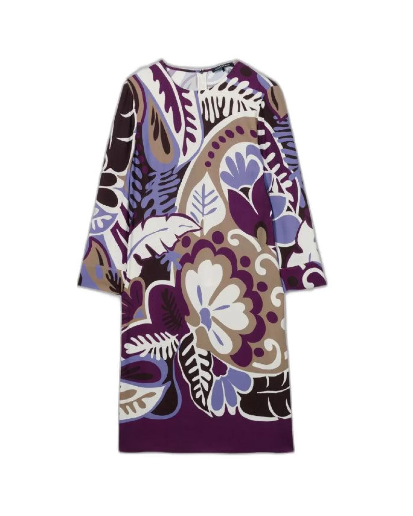Luisa Cerano Flower Print Dress MULTICREAMPATTERNED Sale