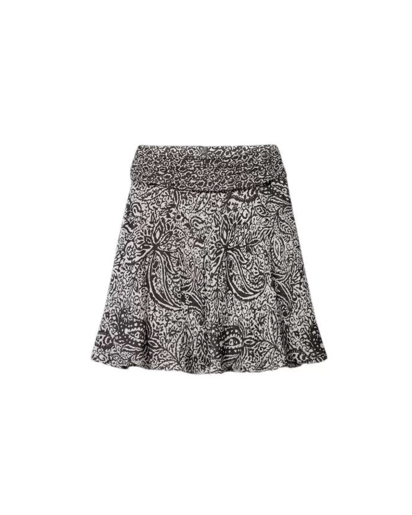 Luisa Cerano Paisley Flounce Skirt PRINT Cheap