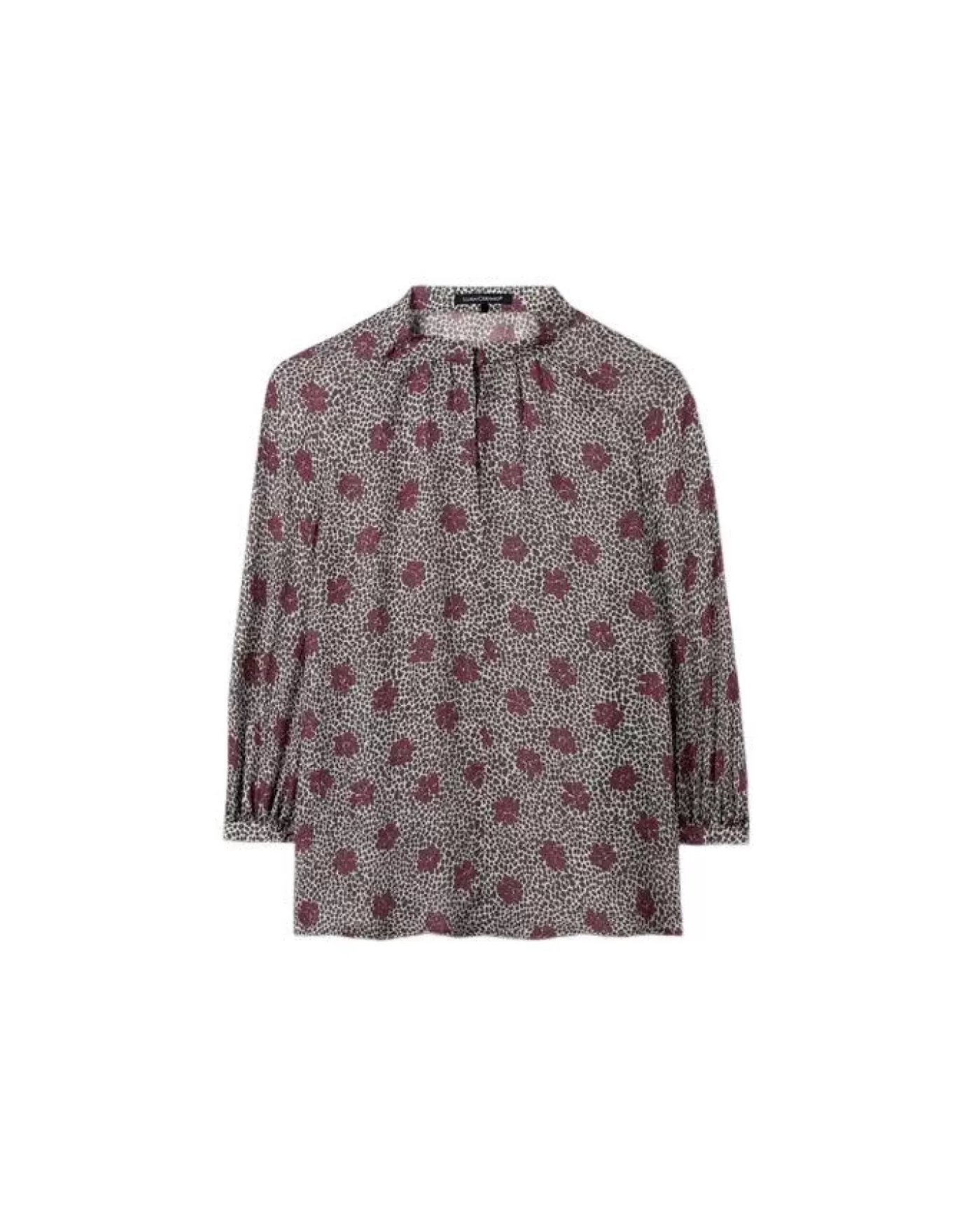 luisa_cerano_spotted_floral_blouse_5.webp Luisa Cerano Spotted Floral Blouse PRINT Flash Sale