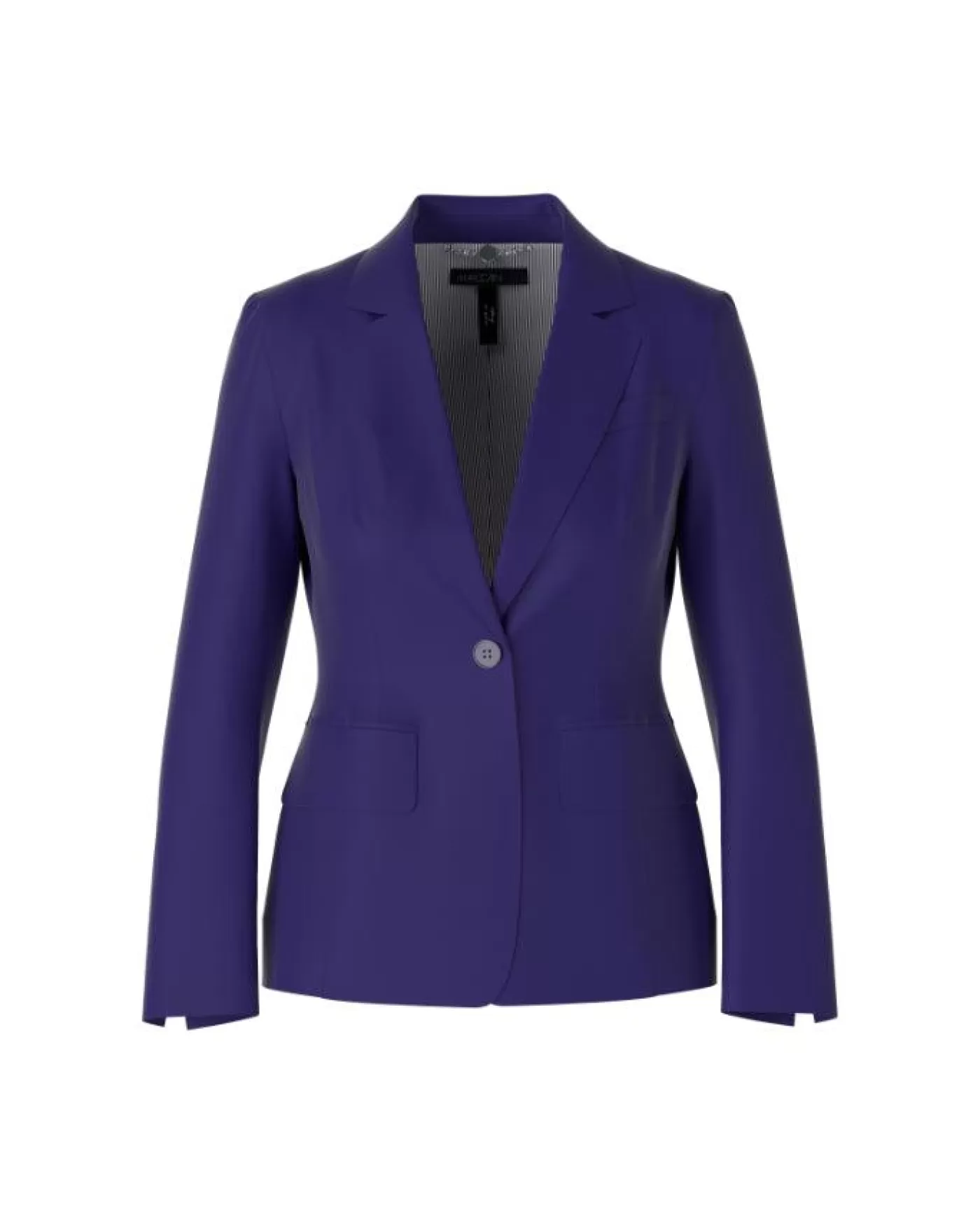Marc Cain Classic Single Breasted Blazer DEEPVIOLET Discount