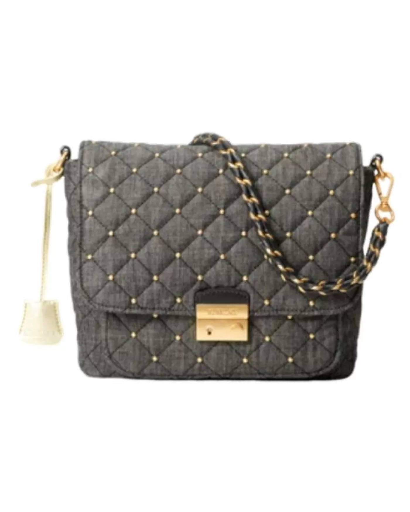 MZ Wallace MZW/HBAG/CROSBY LOCK MEDIUM CROSSBODY TRUECHARCOALDENIM Outlet