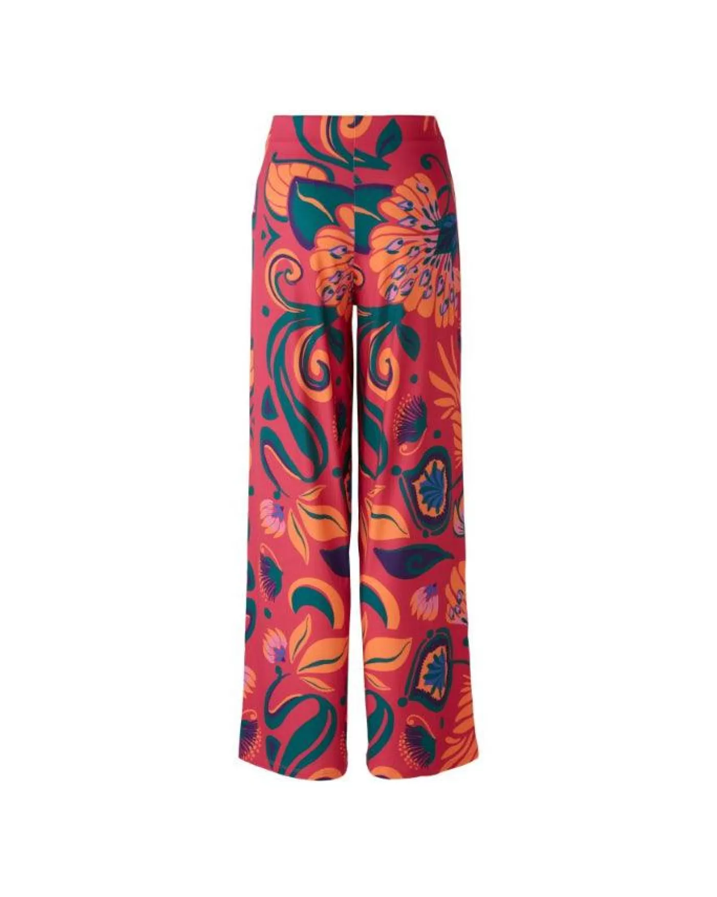 OUI Floral Print Pant PINKORANGE Shop