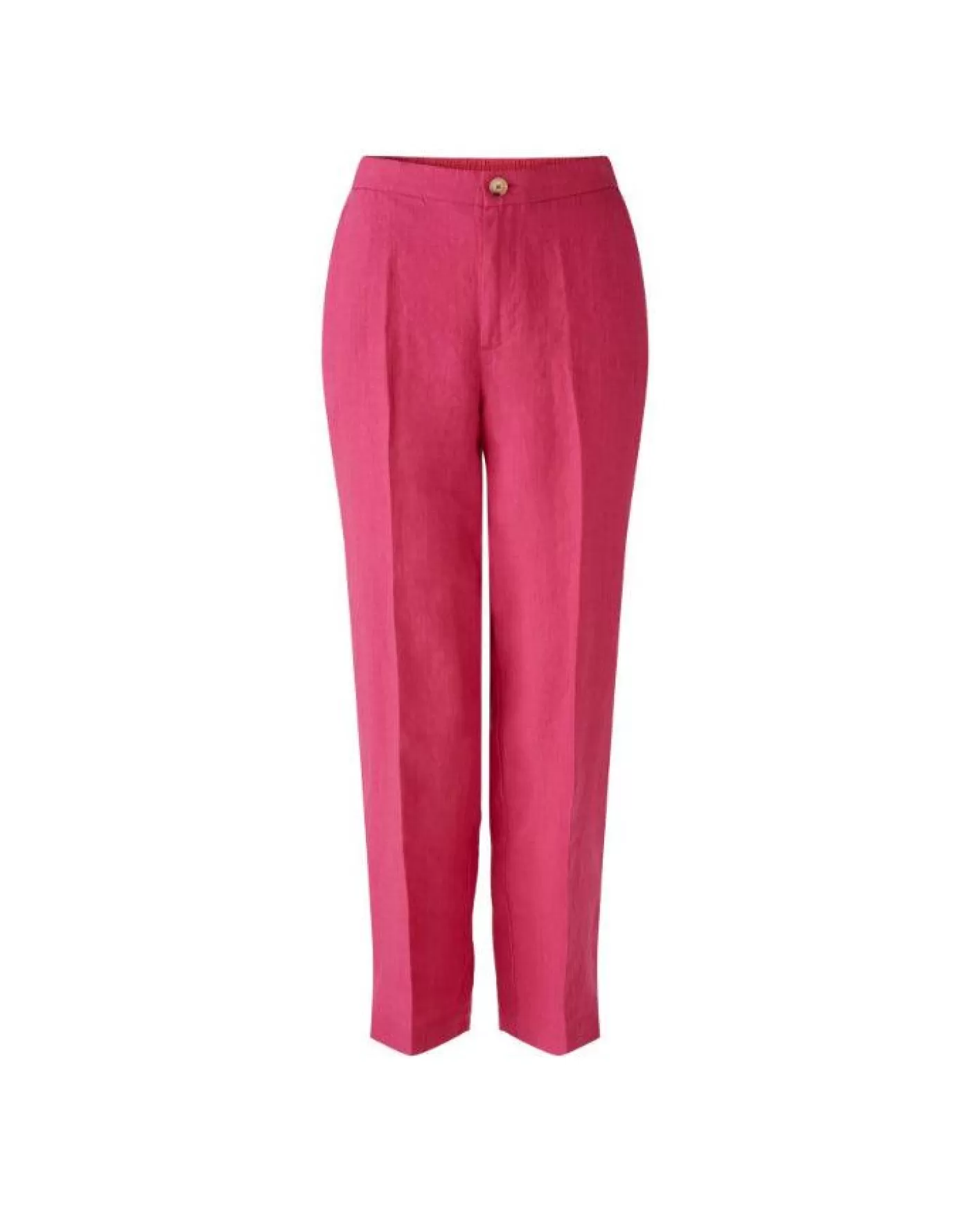 OUI Linen Ankle Pant PINK Discount