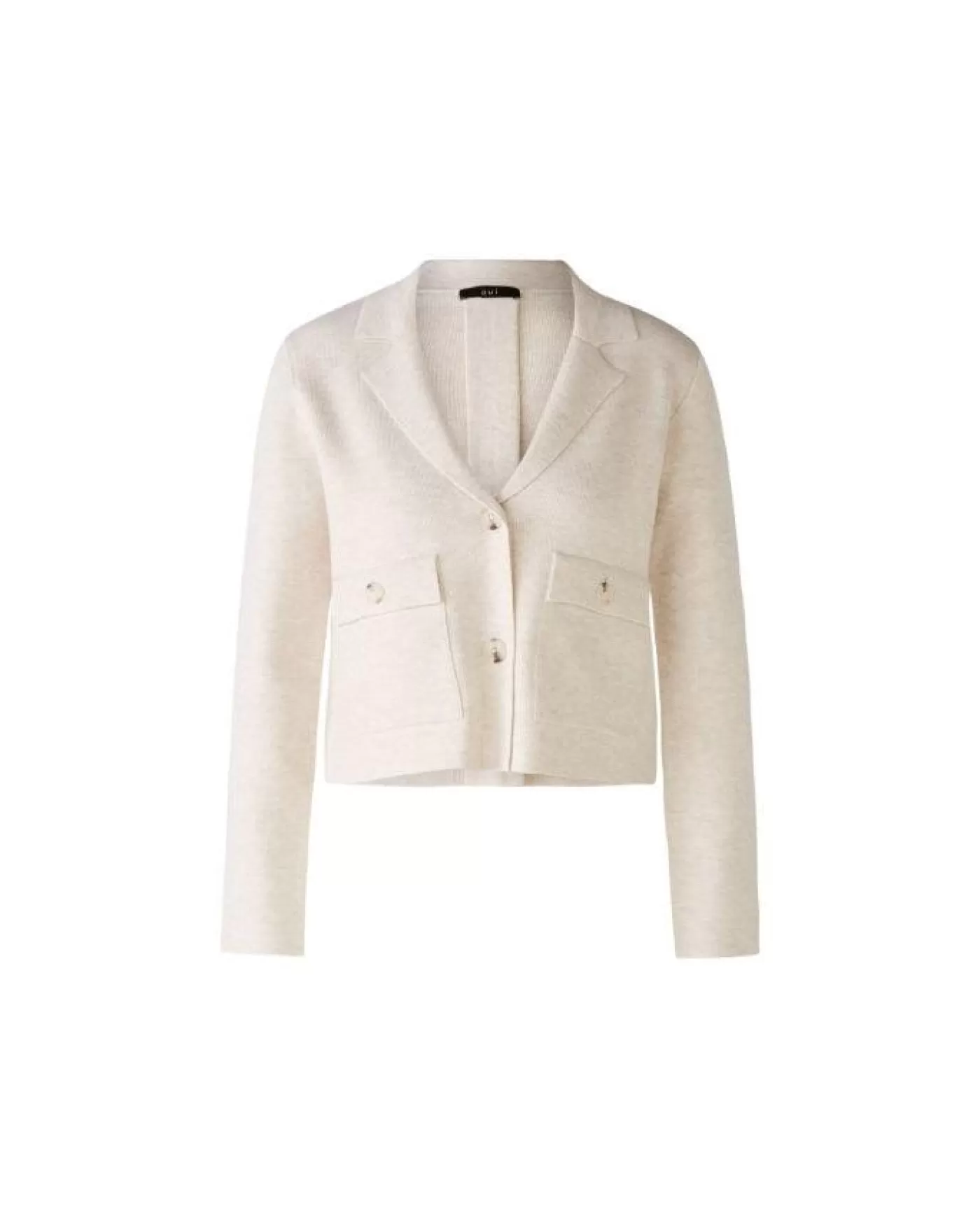 OUI Two Button Cardigan Jacket LIGHTBEIGEMEL Cheap