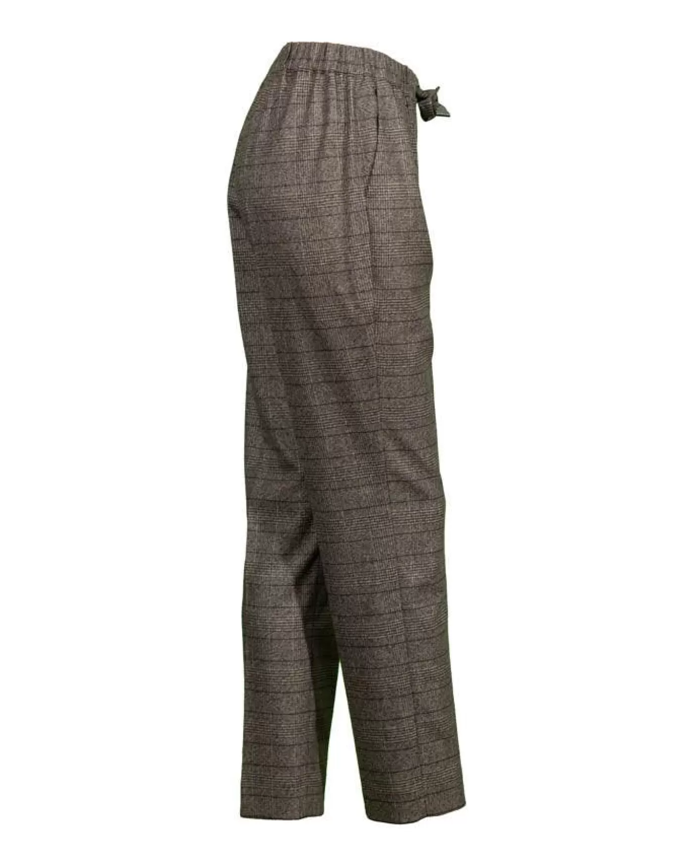 Purotatto Check Tapered Pant 135-CHECKMARRONE Outlet