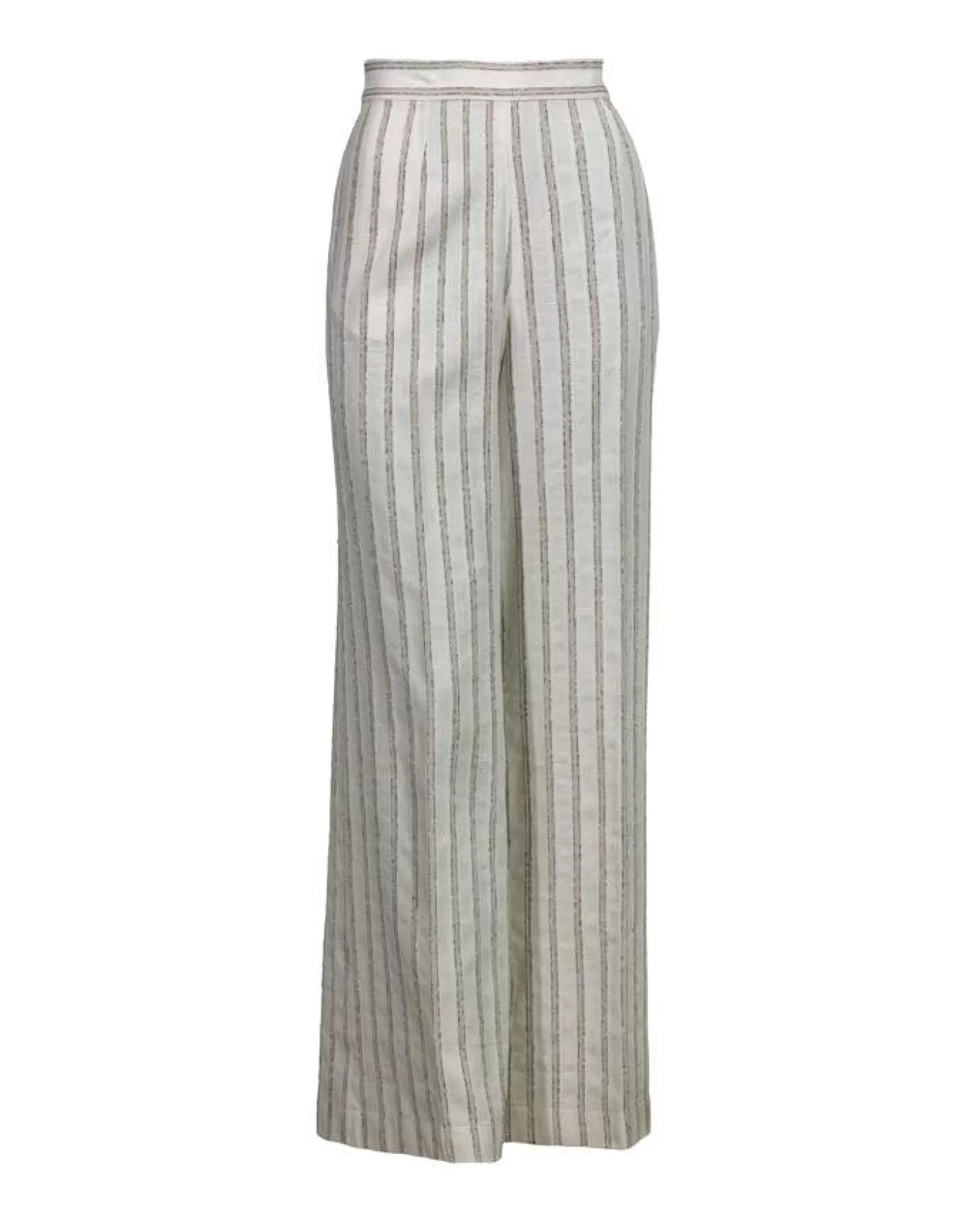 Purotatto Lurex Stripe Wide Leg Pant V.U Best