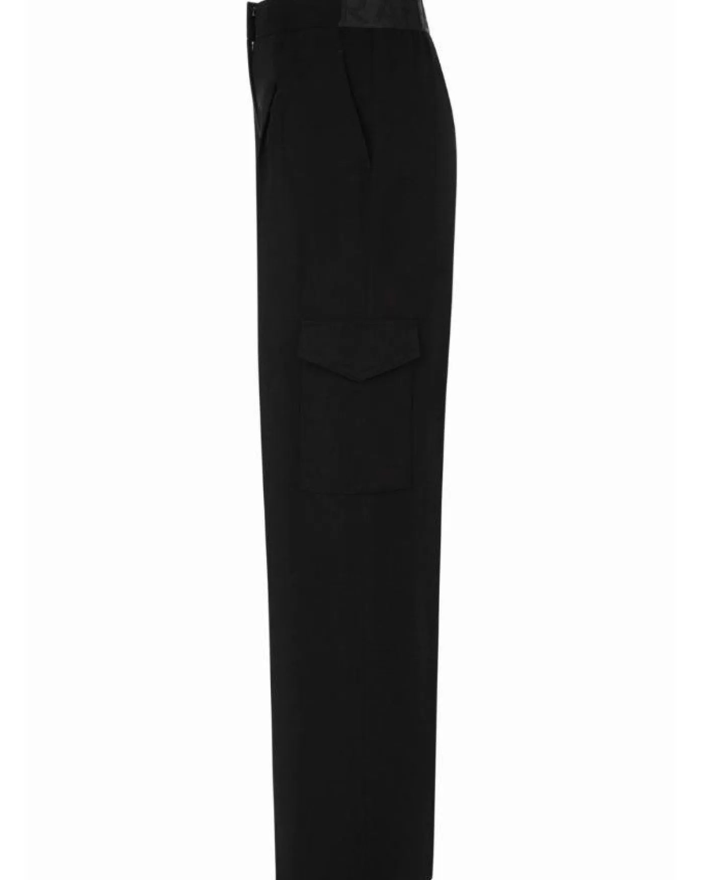 Raffaello Rossi Willow Techno Cargo Pants 990-BLACK New