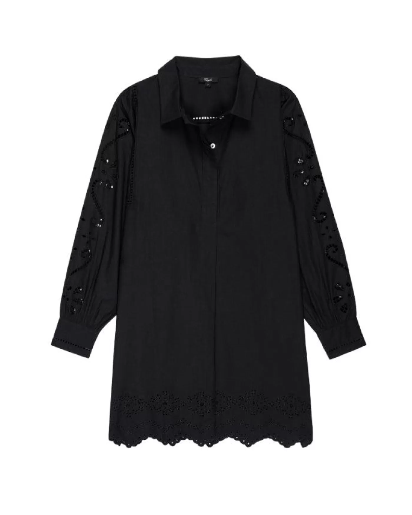 Rails Fernanda Eyelet Shirt Dress BLACKEYELET Cheap