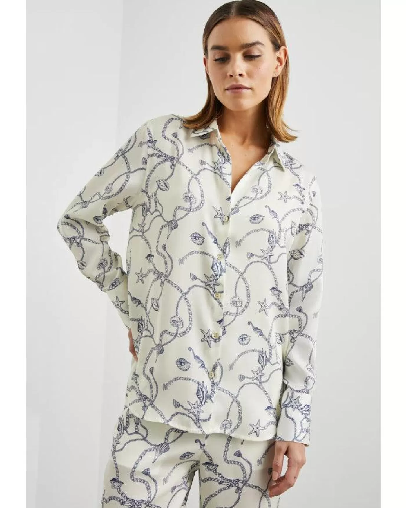 Rails Ledger Chain Shirt NAUTICALCHAIN Sale