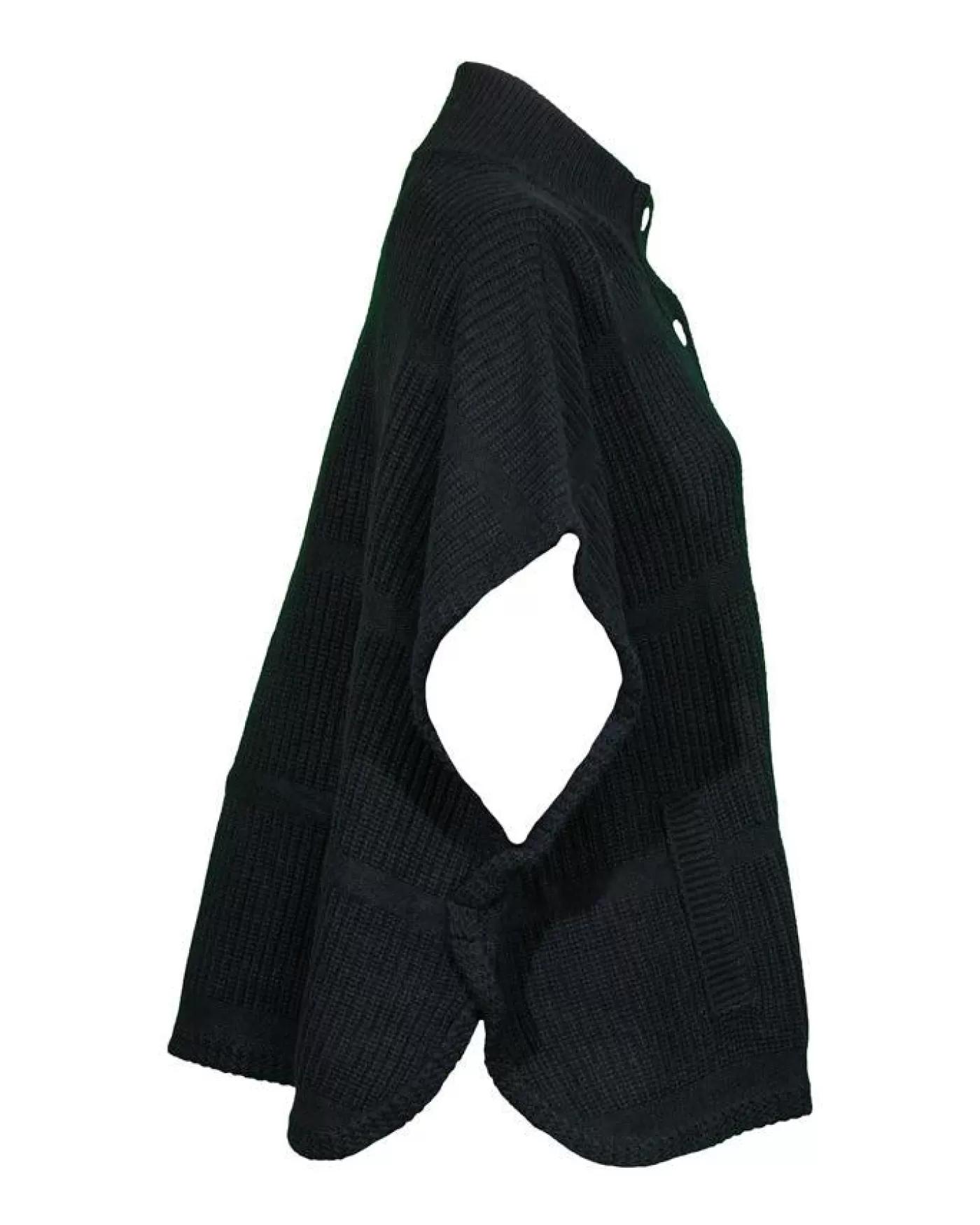 Repeat Oversized Short Sleeve Cardigan Black Flash Sale