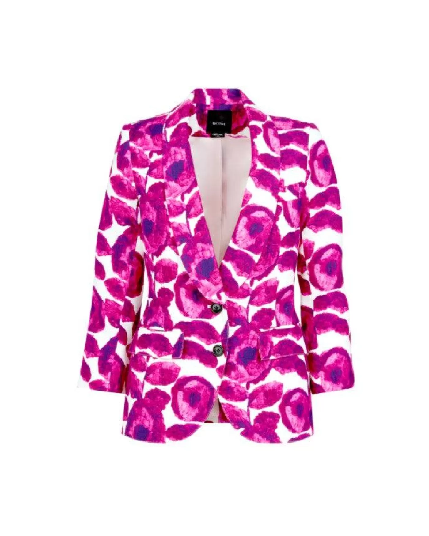 Smythe Shawl Collar Floral Blazer BEGONIAFLORAL Best
