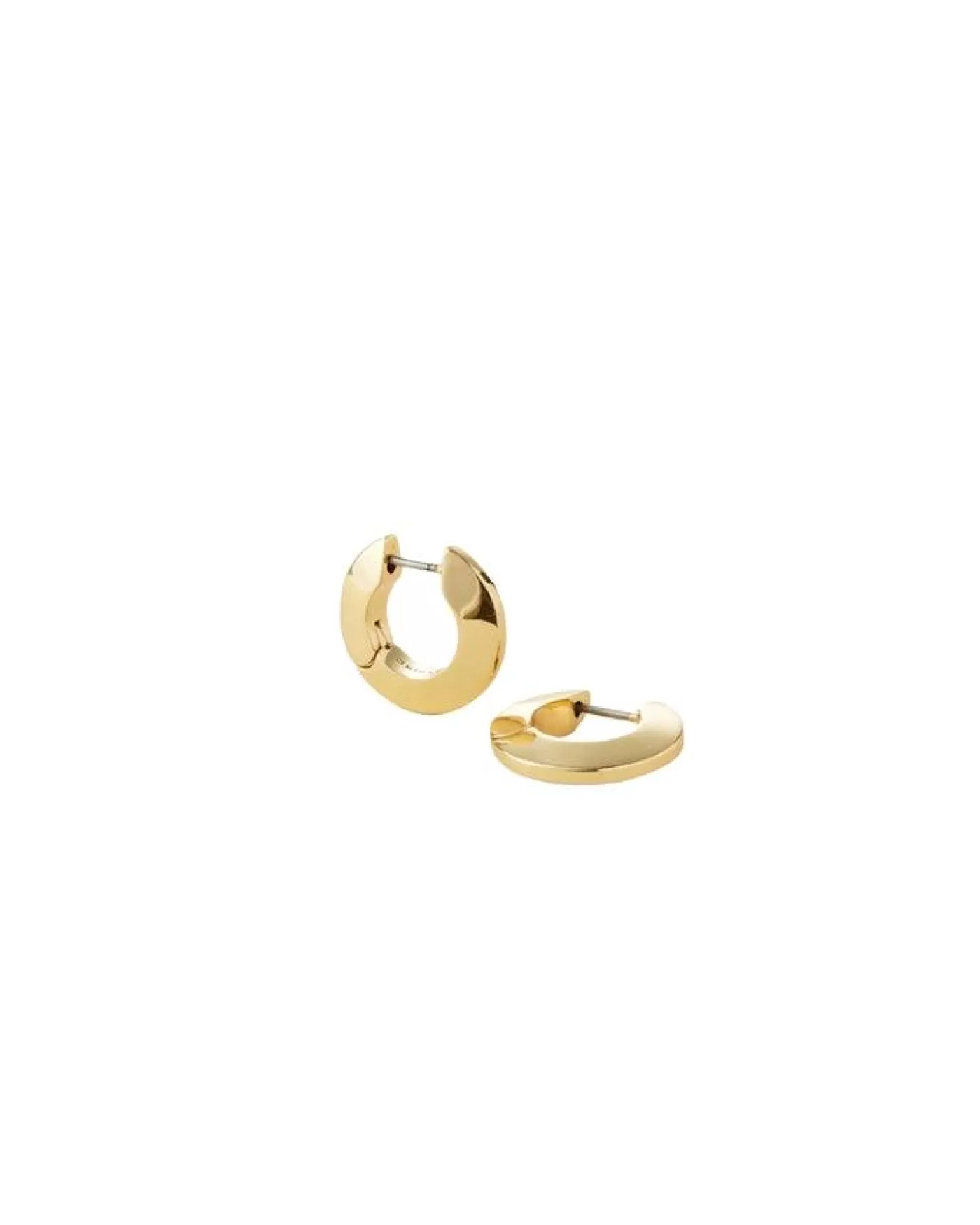 JENNY BIRD Toni Small Hinged Gold Hoops HIGHPOLISHGOLD Discount