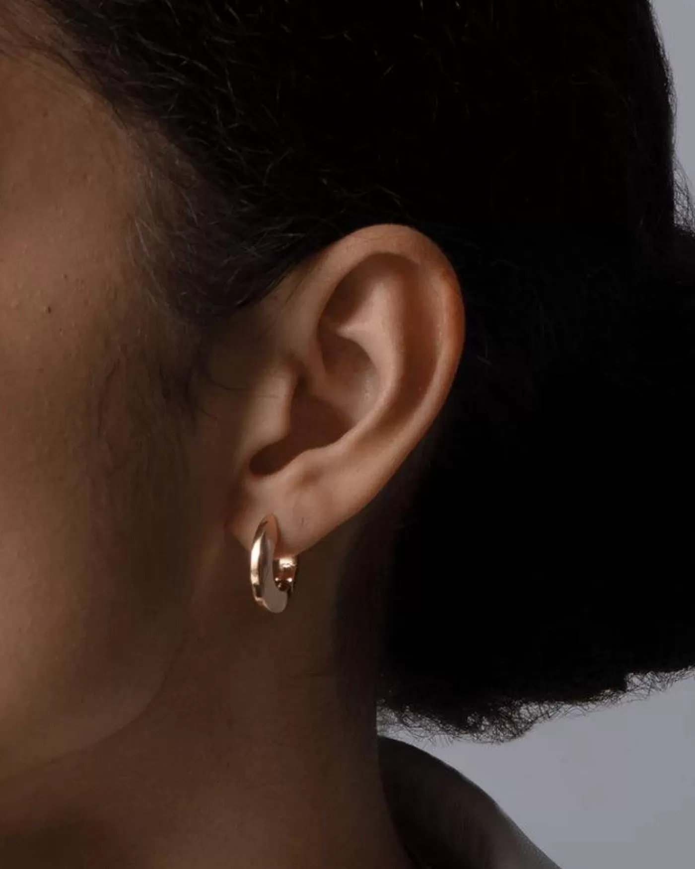 JENNY BIRD Toni Small Hinged Gold Hoops HIGHPOLISHGOLD Discount