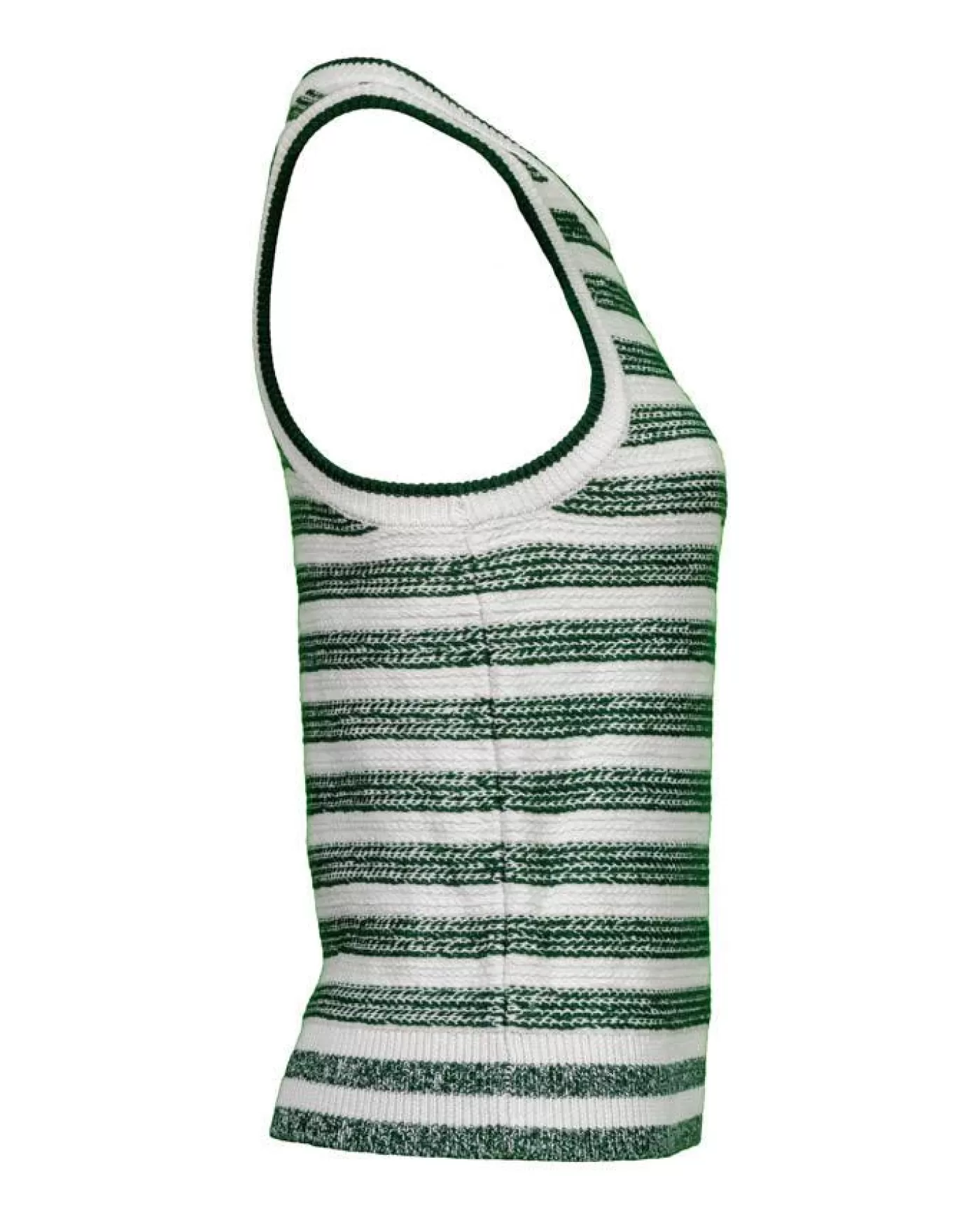 Veronica Beard Jerrell Tank IVORY/HUNTERGREEN Store