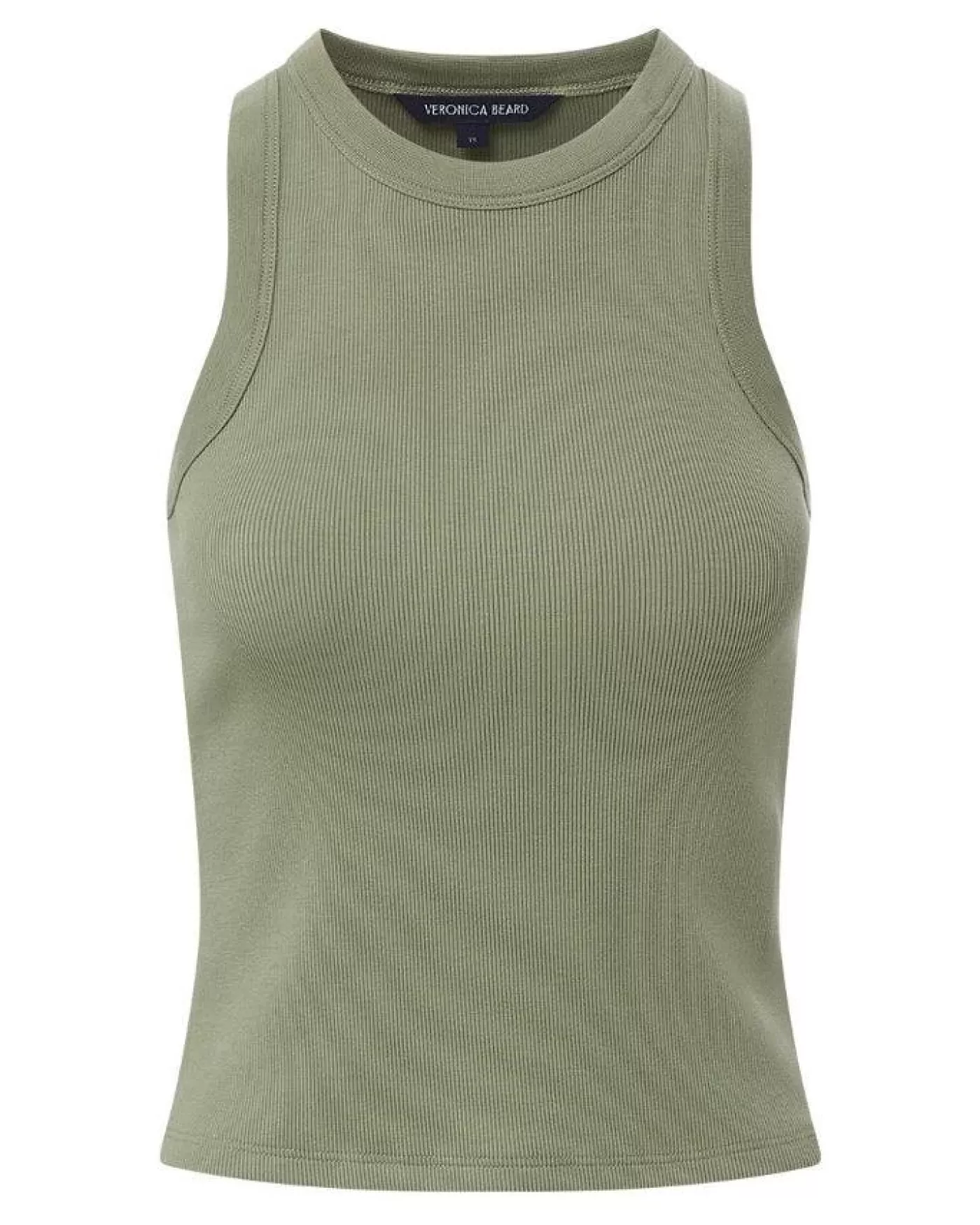 Veronica Beard Jordyn Cropped Tank SAGE Cheap