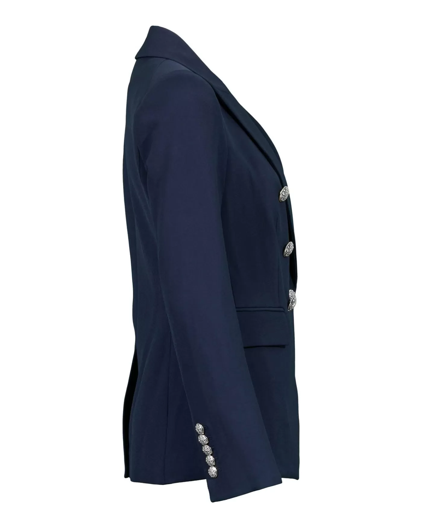 Veronica Beard Miller Dickey Jacket Navy-Silver NAVY/SILVER Store