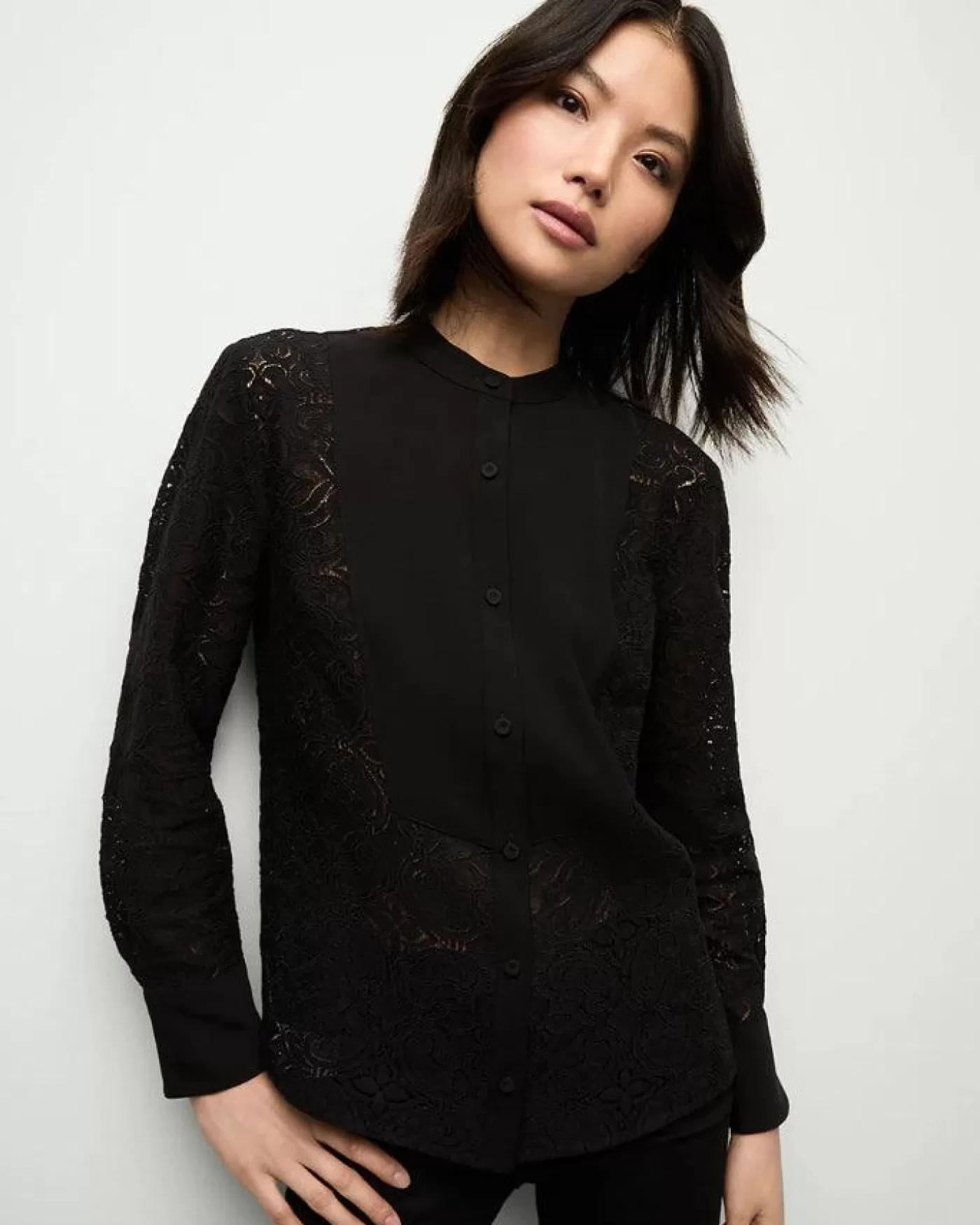 Veronica Beard Naya Top BLACK Discount