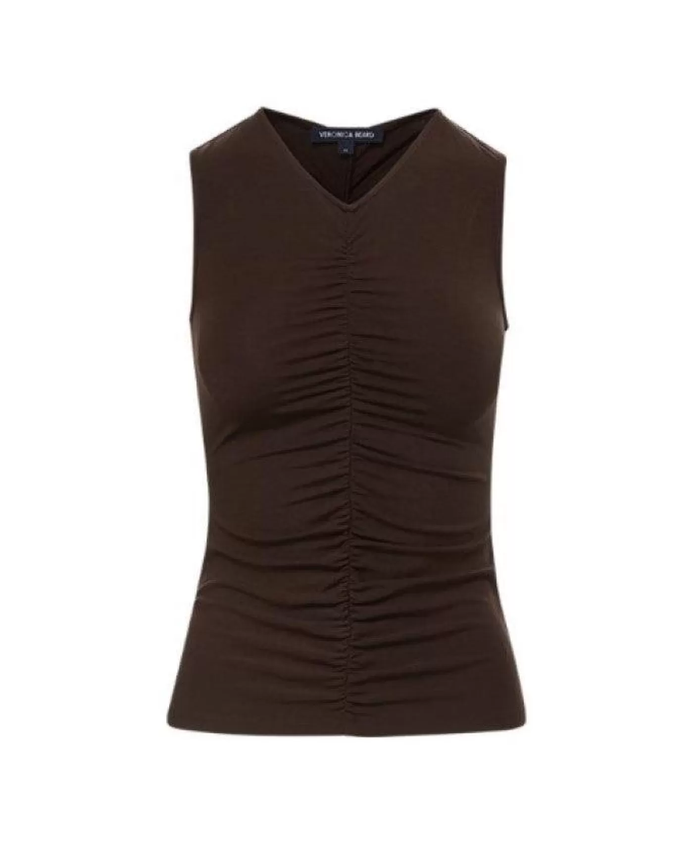 Veronica Beard Neeta Ruched Tank Top Fashion