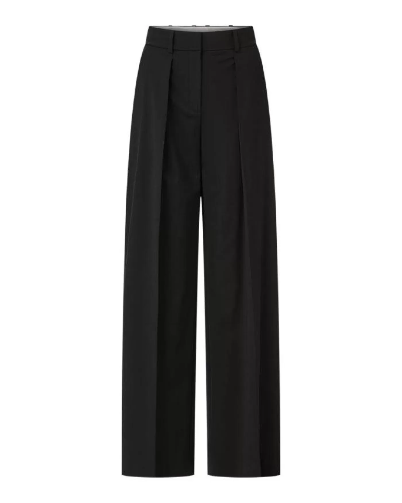 Veronica Beard Sonia Wide Leg Pant BLACK Discount