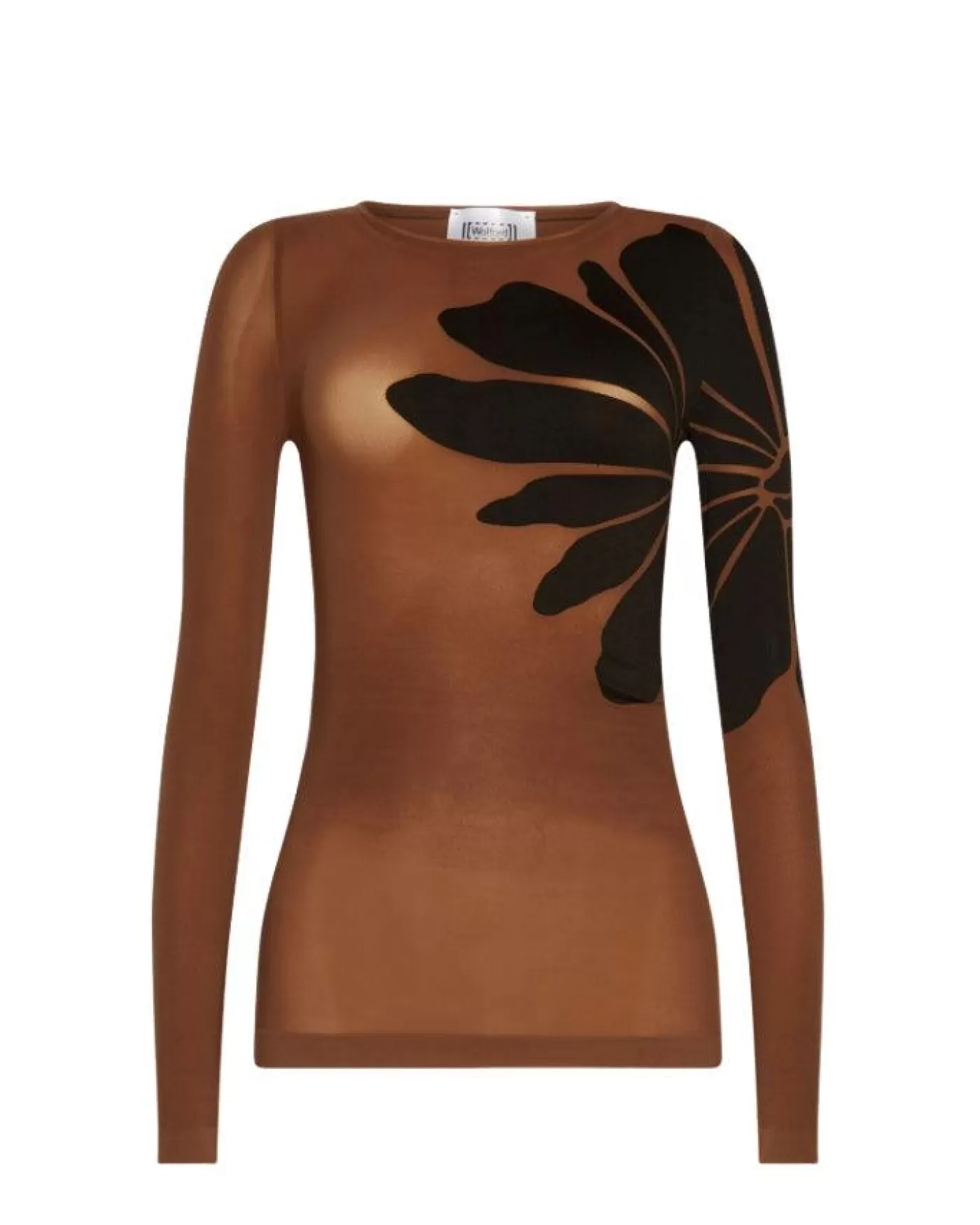 Wolford Body Tattoo Long Sleeve Top SABA-BLACK Best